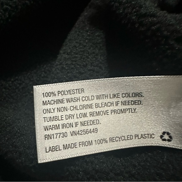 Goodfellow men's XXL black half zip fleece - Picture 4 of 4